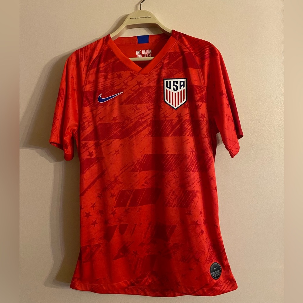 Team USA Nike Soccer Jersey - Red stripe